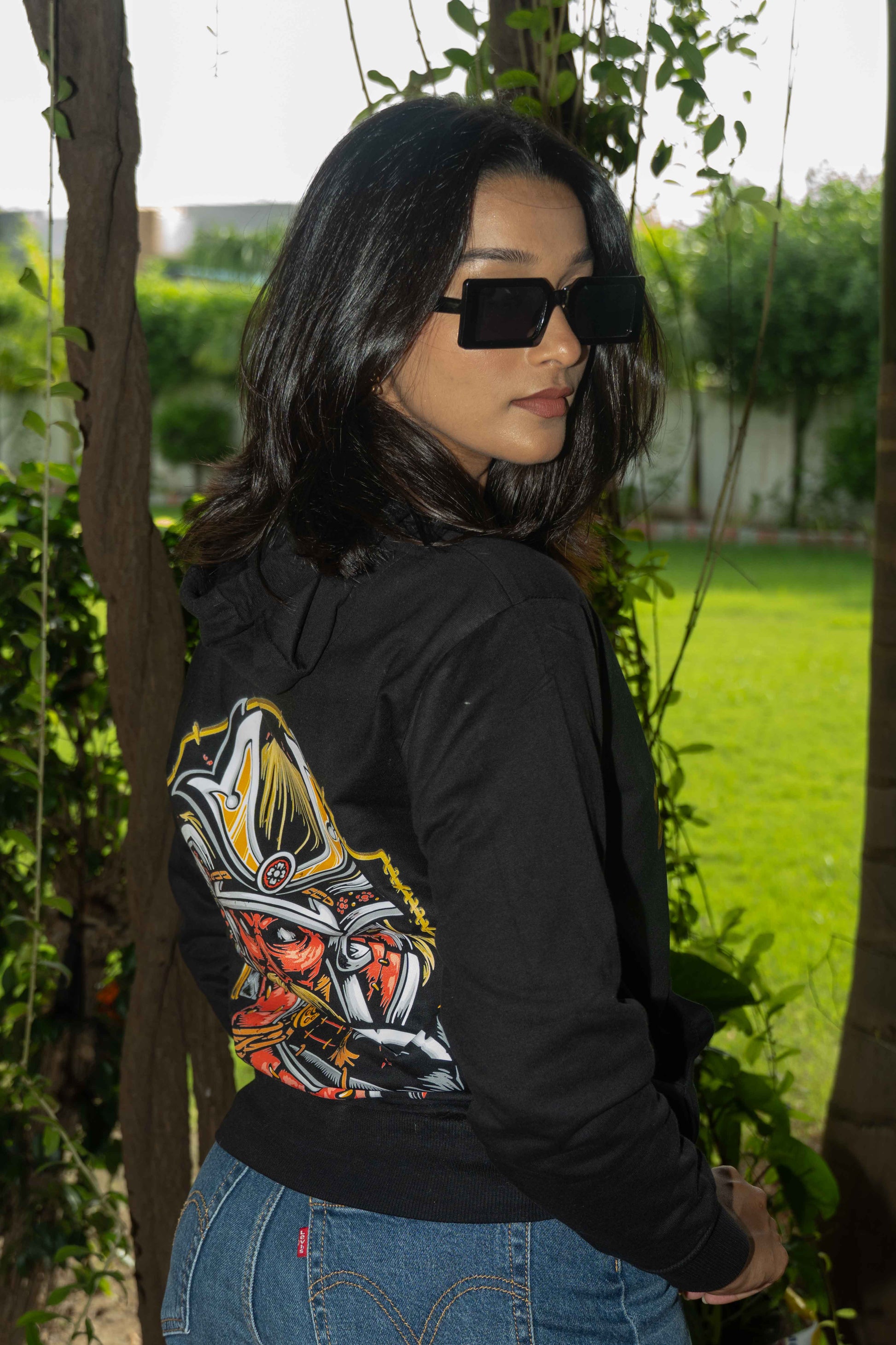 Dragon Strike Kanji Hoodie