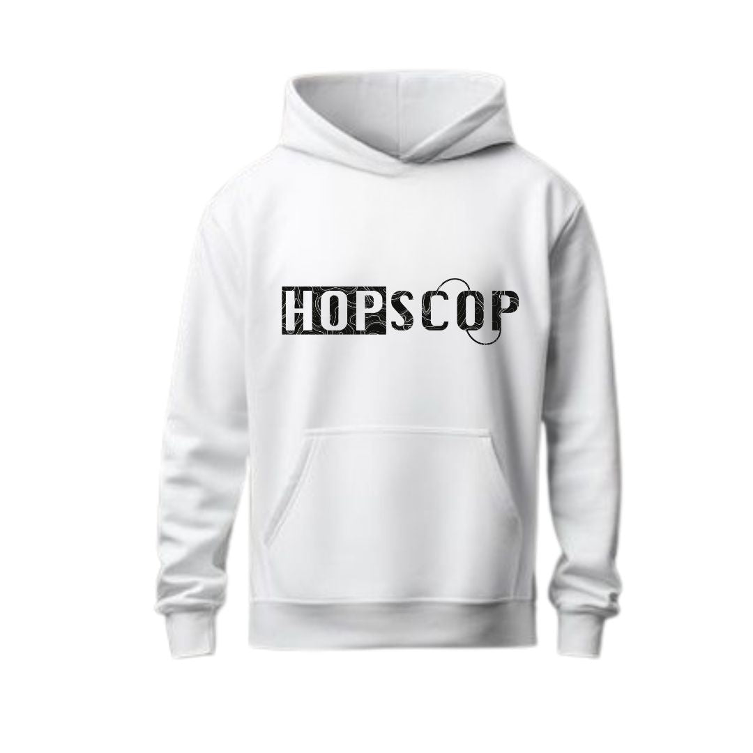 HOPSCOP White DAMN Hoodie