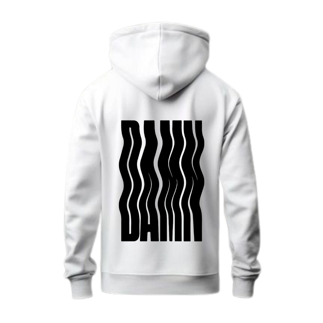 HOPSCOP White DAMN Hoodie