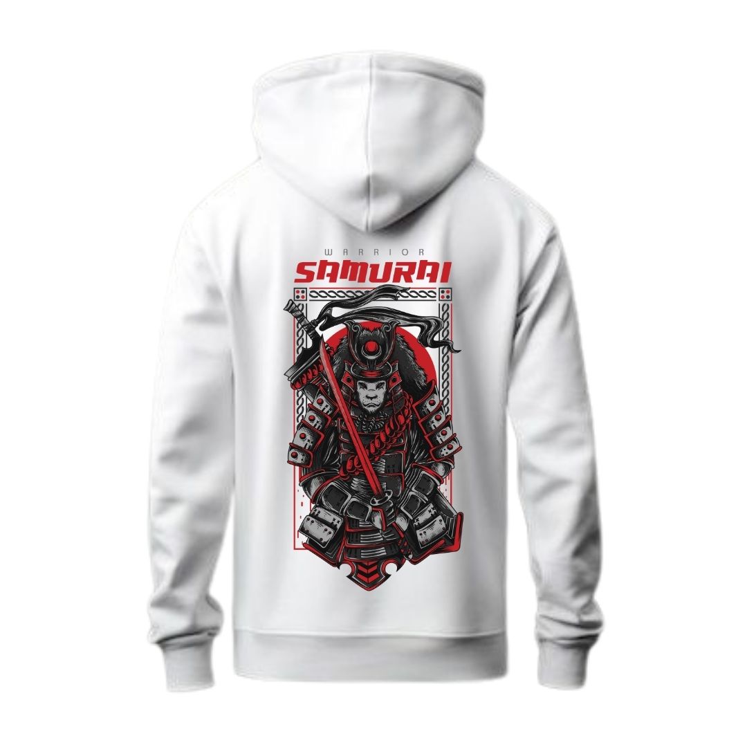 Crimson Ronin White Hoodie