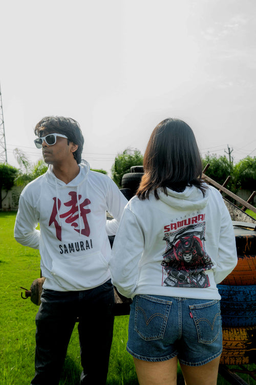 Crimson Ronin White Hoodie