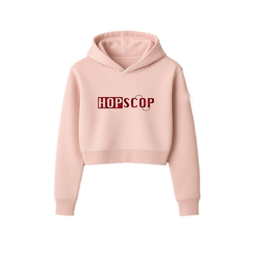 Butterfly Reef Crop Hoodie