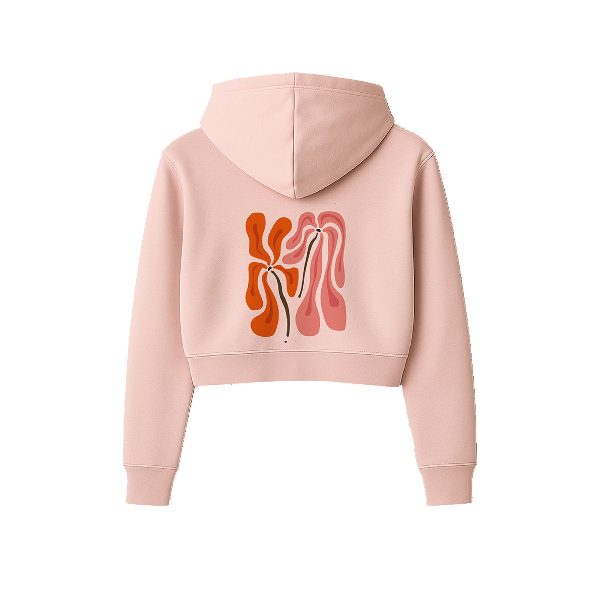 Blush Tulip Script Hoodie