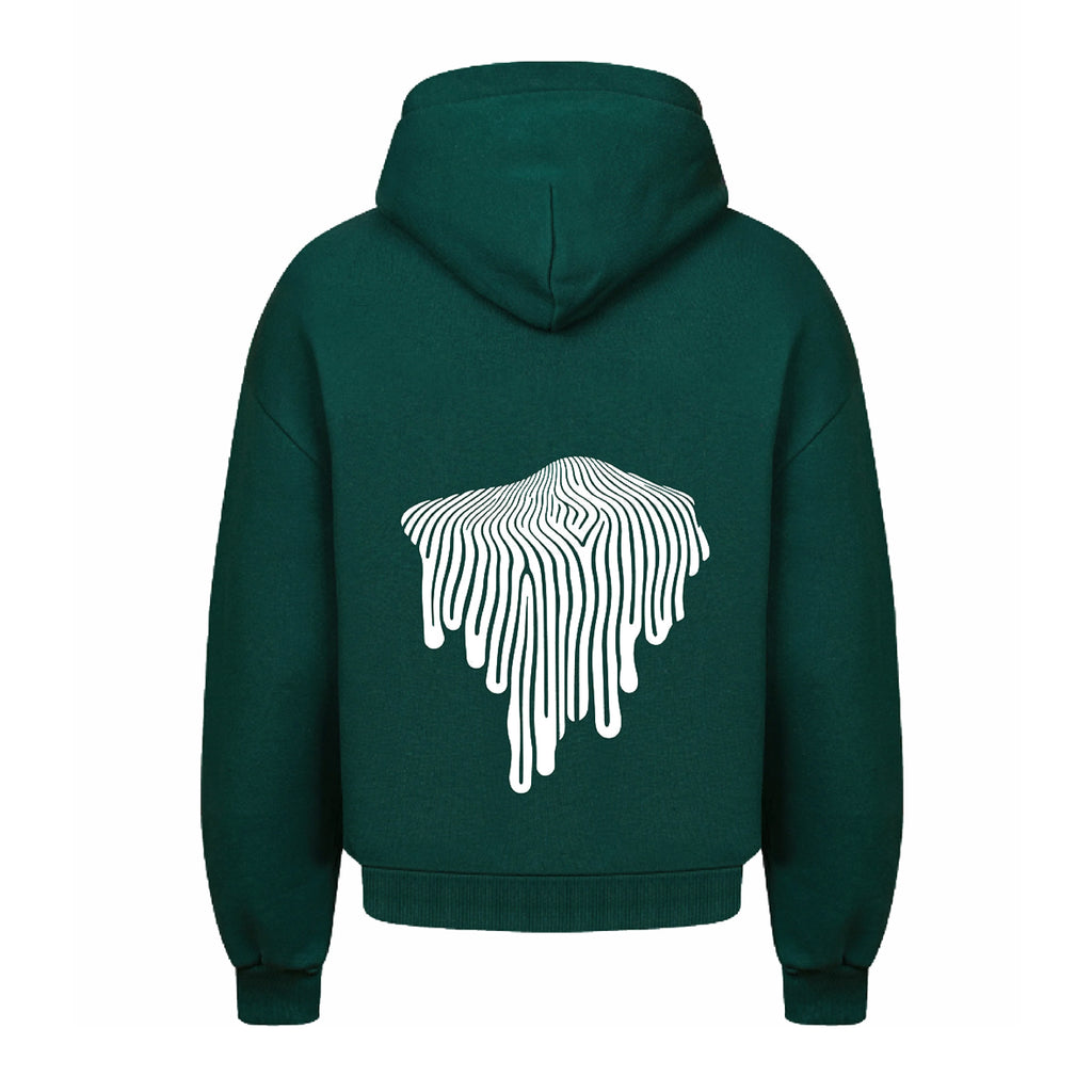 HOPSCOP Green Drip Hoodie